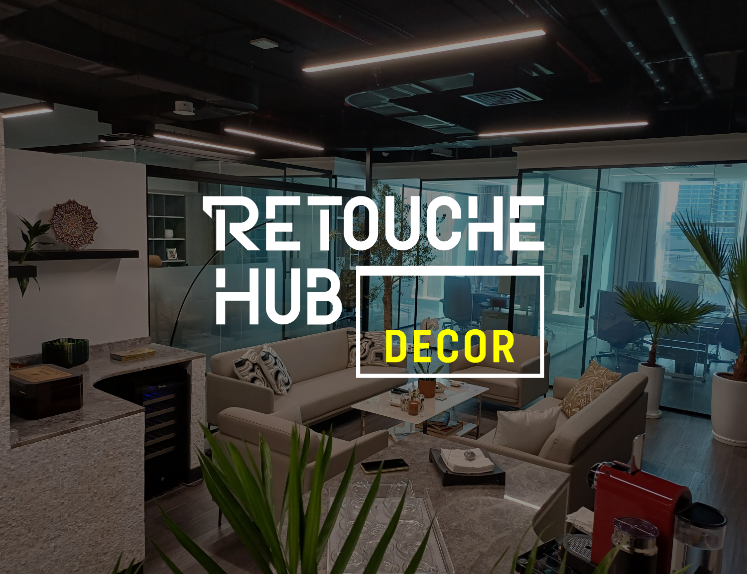 Retouche Hub Decor | Cedar Office Interior Design In Dubai