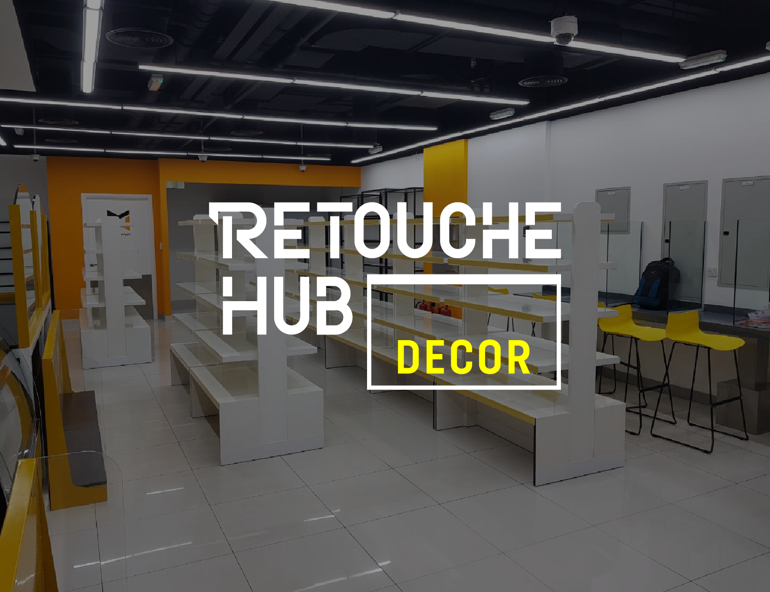 Retouche Hub Decor | Luxury Al Qaymariyya Supermarket Interiors